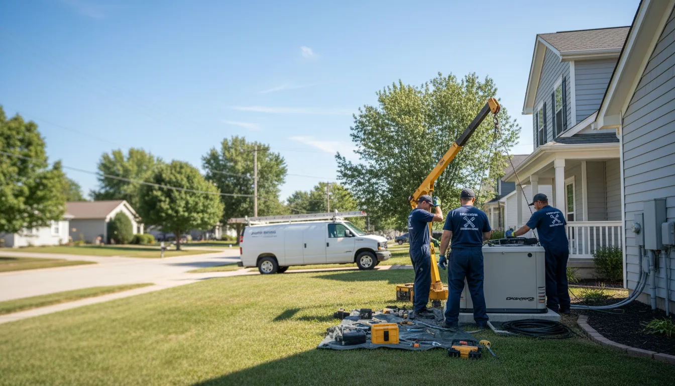 Generator Installation in Rantoul, IL near me